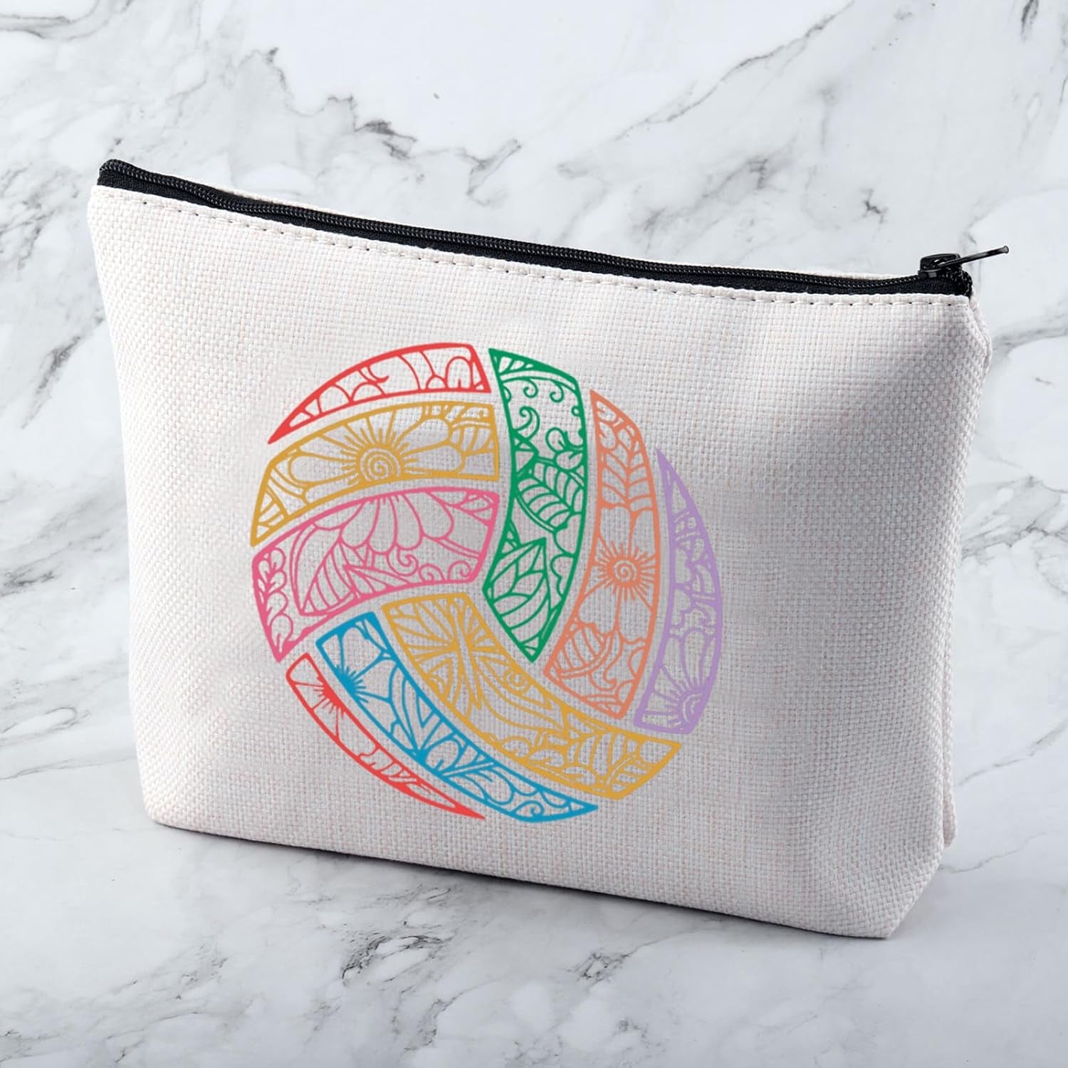 Volleyball Lover Gifts - Makeup Bag & Street Ball Lover Gift