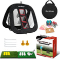 Pop-Up Golf Chipping Net - Ultimate Target Training Chip Aids for Precision & Distance, Outdoor | Indoor Practice, Golfer Gift