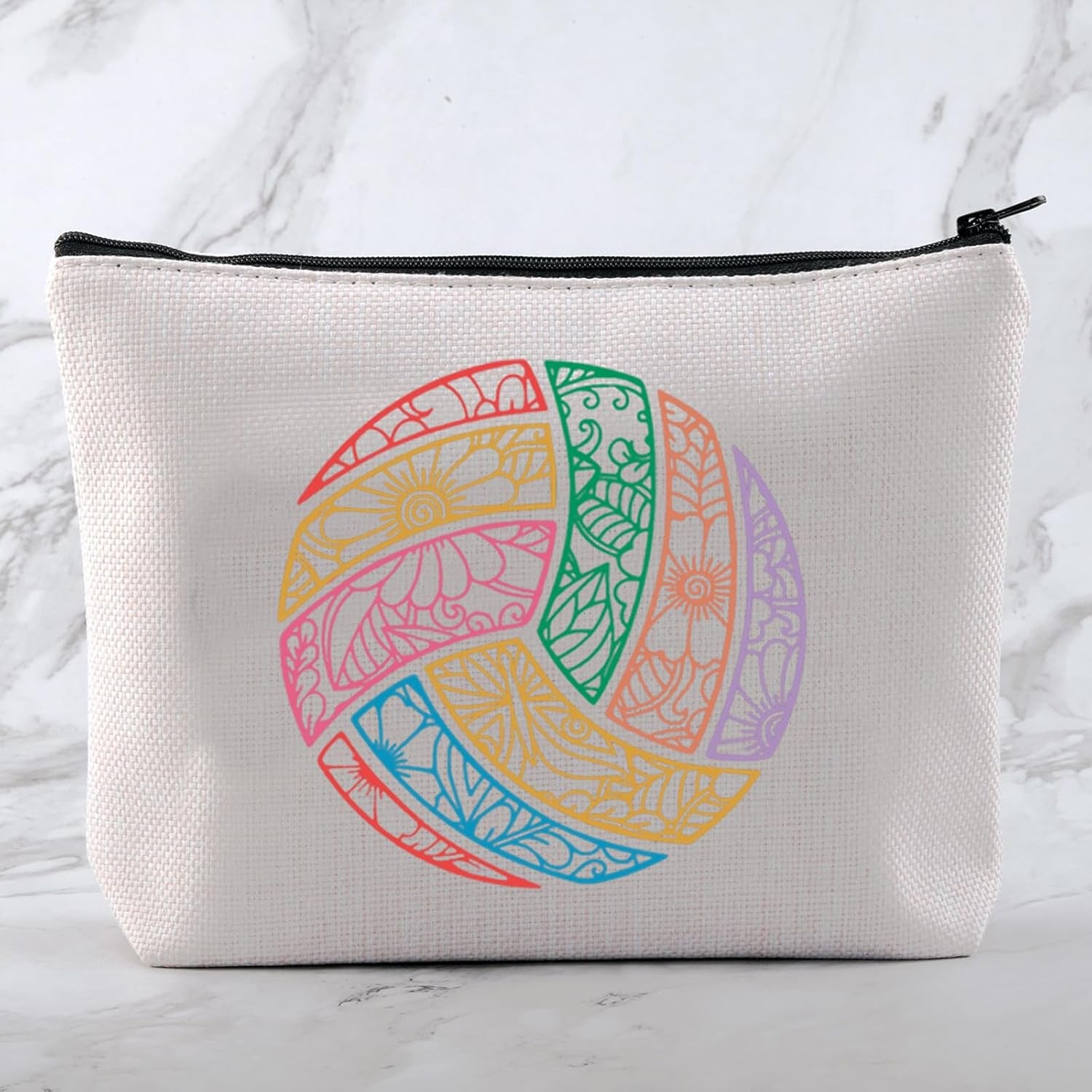 Volleyball Lover Gifts - Makeup Bag & Street Ball Lover Gift
